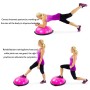 Вибухонебезпечний кульовий куля для йоги Sport Fitness Ball Ball Ball з масажною точкою, діаметр: 60 см (фіолетовий)