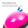 Explosion-proof Yoga Ball Sport Fitness Ball Balance Ball, Diameter: 60cm(Pink)