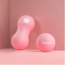 オリジナルのXiaomi Youpin Peanut Shape Massage Fascia Ball（ピンク）