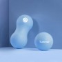 オリジナルのXiaomi Youpin Peanut Shape Massage Fascia Ball（青）