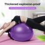 Assistentare la sfera di fitness da yoga a prova di esplosione sferica di fitness sfermata in gravidanza ambientale, diametro: 55 cm (rosa)