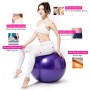 Thickening Explosion-proof Big Yoga Ball Sport Fitness Ball Environmental Pregnant Yoga Ball, Diameter: 55cm(Blue)