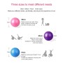 Thickening Explosion-proof Big Yoga Ball Sport Fitness Ball Environmental Pregnant Yoga Ball, Diameter: 55cm(Purple)