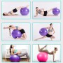 Thickening Explosion-proof Big Yoga Ball Sport Fitness Ball Environmental Pregnant Yoga Ball, Diameter: 55cm(Purple)