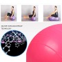 Erdnuss-Yoga-Ball verdickte explosionssichere Sport-Sportball-Massage Ball (Pink)