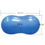 Panut Yoga Ball Engrosamiento de la explosión Sport Sport Ball Massage Ball (azul)