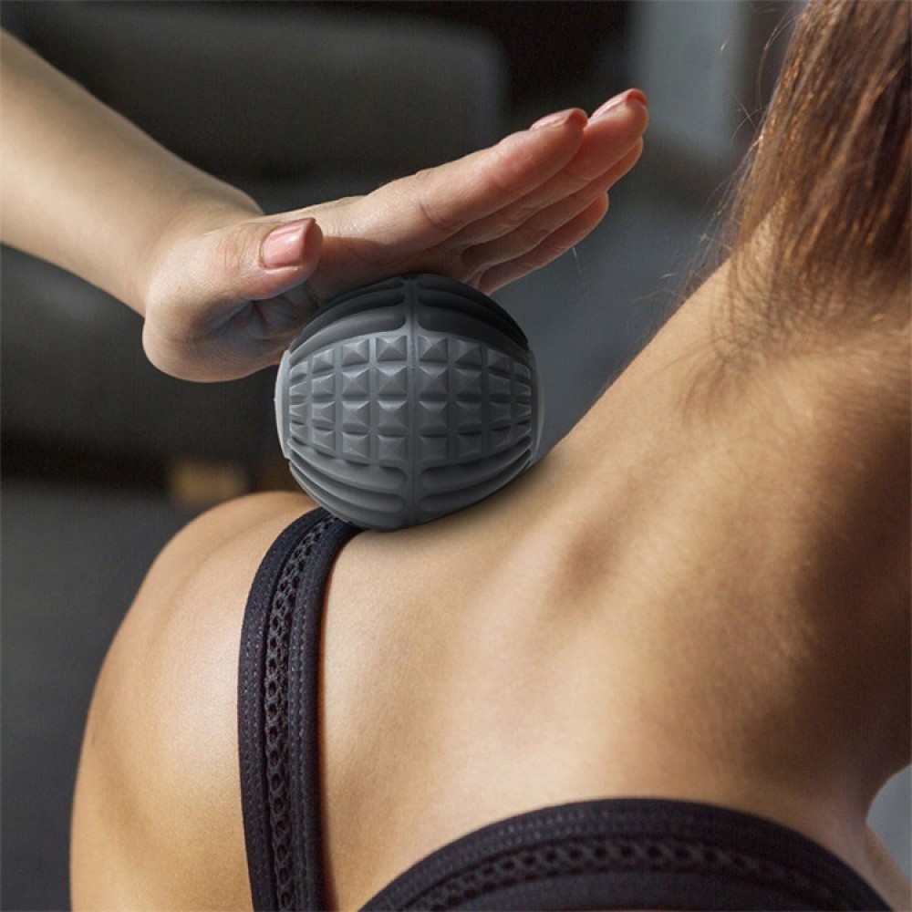 EVA Balance Training Foot Massage Ball Yoga Ball(Black)