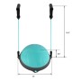 [Entrepôt américain] Yoga Bal Balance Hemisphere Fitness For Gym Office Home (bleu)