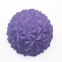 Balle d'entraînement de l'hémisphère de massage des pieds balle de fitness Yoga Ball, taille: 16 x 8 cm (violet)