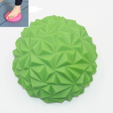 Foot Massage Hemisphere Balance Training Ball Fitness Yoga Ball, Size: 16 x 8cm(Green)