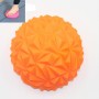 Balle d'entraînement de l'hémisphère de massage des pieds balle de fitness Yoga Ball, taille: 16 x 8cm (orange)