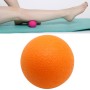 10 pezzi palla fascia rilassamento muscolare profondo plantare massaggio massaggio fitness mini yoga sfera sfera di massaggio, specifica: palla singola (arancione)