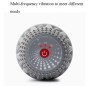 Yoga -Faszien Ball Elektrische Vibration Massage Ball Körper Muskel Entspannung Fitness Gesundheit Yoga Ball (Grau)