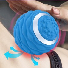 Yoga Silicone Fascia Ball Deep Muscle Relaxation Foot Massage Ball (Blue)