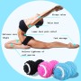 Massage Fitness Electric Silicone Massage Ball Muscle Relaxation Fascia Ball Peanut Shape Yoga Ball (Blue)