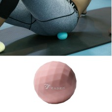 Eaden Fascia Ball Foot Massage Ball Relax Muscle Fitness Yoga Cervical Spine Rehabilitation Ball, Specification: Single Ball (Pink)