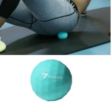 Eaden Fascia Ball Foot Massage Ball Relax Muscle Fitness Yoga Cervical Spine Rehabilitation Ball, Specification: Single Ball (Turquoise Green)