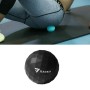 Eaden Fascia Ball Foot Massage Ball lõdvestuge lihaste fitnessi joogakaela selgroo rehabilitatsioonipall, spetsifikatsioon: ühepall (must)