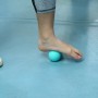 Eaden fascia Ball Foot Massage Ball Relast Muscle Fitness Yoga საშვილოსნოს ყელის ხერხემლის რეაბილიტაციის ბურთი, სპეციფიკაცია: ერთი ბურთი (შავი)