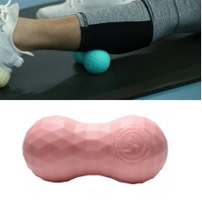 Eaden Fascia Ball Foot Massage Ball Relax Muscle Fitness Yoga Cervical Spine Rehabilitation Ball, Specification: Double Ball (Pink)