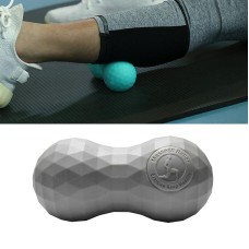 Eaden Fascia Ball Foot Massage Ball Relax Muscle Fitness Yoga Cervical Spine Rehabilitation Ball, Specification: Double Ball (Grey)