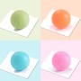 Fascia Ball Svalscle Relaxation Jóga Ball Back Massage Silicone Ball, Specifikace: plochý růžový míč