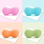 Fascia Ball Svalscle Relaxation Yoga Ball Back Massage Silicone Ball, Specifikace: plochý růžový arašídový míč