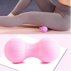 Fascia Ball Muscle Relaxation Yoga Ball Back Massage Silicone Ball, Specification: Basketball Pink Peanut Ball