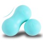 Bola de fascia Muscle Relajación Bola de yoga Massaje de silicona Bola, Especificación: baloncesto rosa Peanut Ball
