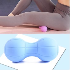 Fascia Ball Muscle Relaxation Yoga Ball Back Massage Silicone Ball, Specification: Basketball Blue Peanut Ball