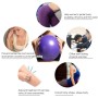 JH3152 PVC Jooga Ball Balance Fitness voimistelupallo, halkaisija: 25 cm (violetti)