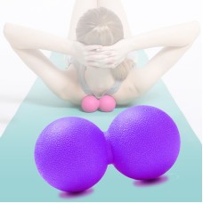 Silicone Elastic Fitness Massage Ball Yaga Ball(Purple)