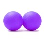 Silikon Elastic Fitness Massage Ball Yaga Ball (Purple)