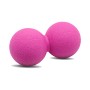 Sfera di massaggio in fitness elastico in silicone (rosa rosa)