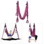 6 gesti di manuale dell'analasticità Yoga Aerial Yoga Hammock (viola scuro)