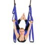 6 hanterar kroppsbyggande handstand inelasticity Aerial Yoga Hammock (Purple)