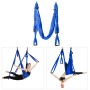 6 Handles Bodybuilding Handstand Inelastizität Aerial Yoga Hängematte (Saphirblau)