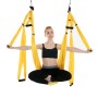 6 hanterar kroppsbyggande handstand inelasticity Aerial Yoga Hammock (gul)