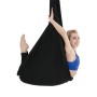 Hushållens handstand elastiska stretching rep Aerial Yoga Hammock Set (svart)