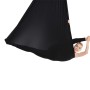 Hushållens handstand elastiska stretching rep Aerial Yoga Hammock Set (svart)