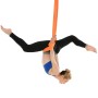 Maison à main du ménage Élastique élastique Rope Atend Yoga Hammock Set (Orange)