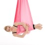 Haushaltshandstand elastischer Stretcheil Aerial Yoga Hängematte Set (Pink)