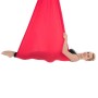 Hushållens handstand elastiska stretching rep Aerial Yoga Hammock Set (Red)