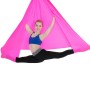 Haushaltshandstand elastischer Stretchseil Aerial Yoga Hängematte Set (Rose Red)