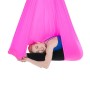 Haushaltshandstand elastischer Stretchseil Aerial Yoga Hängematte Set (Rose Red)