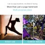 Hushållens handstand elastiska stretching rep Aerial Yoga Hammock Set (Sapphire Blue)