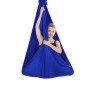 Hushållens handstand elastiska stretching rep Aerial Yoga Hammock Set (Sapphire Blue)