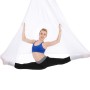 Haushaltshandstand elastischer Stretchseil Aerial Yoga Hängematte Set (weiß)