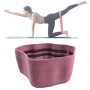 Zy-001 Yoga Stretch Belt Gutocks Sport Sport Resistenza Canda Sviluppatore del torace, dimensioni: S (rosa chiaro)