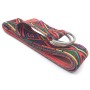 Modello a colori Stretch Band Yoga Stretch Band, dimensione: 185 x 3,8 cm (rosso)